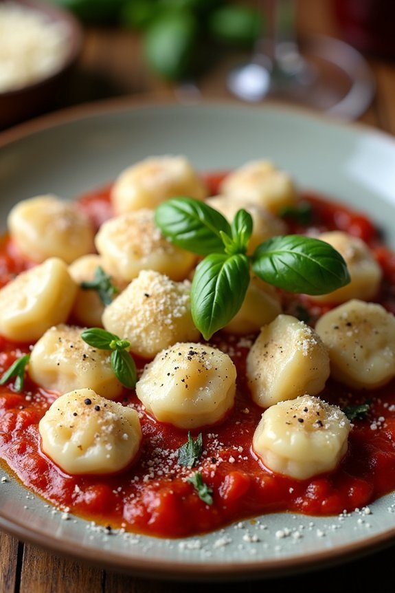 making homemade gnocchi easily