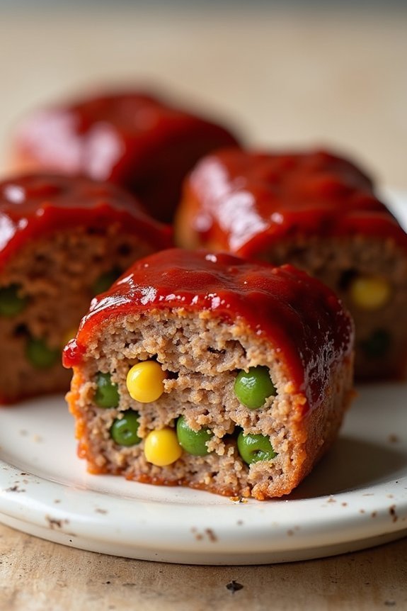 mini meatloaves baked evenly