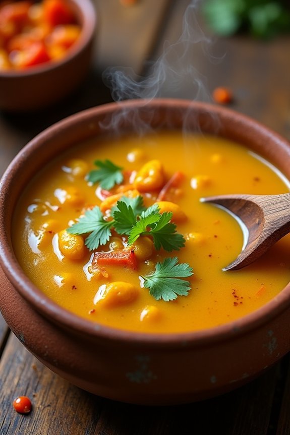 one pot aromatic lentil stew