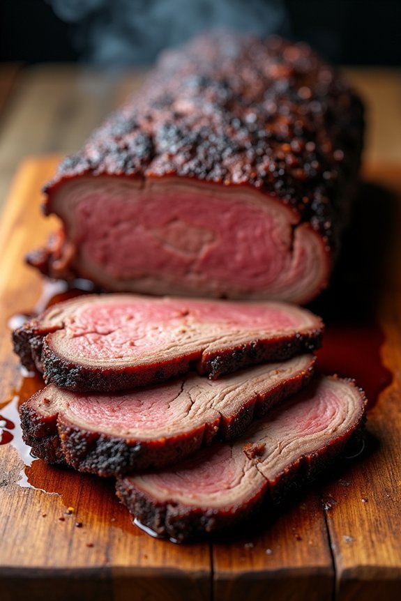 perfectly smoked brisket recipe