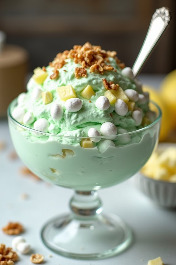 pistachio pudding creamy salad