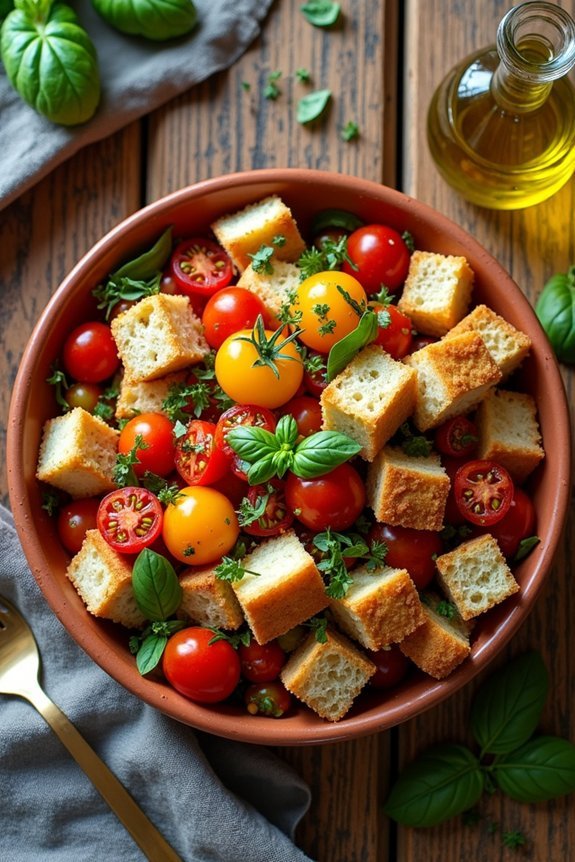rustic italian bread salad