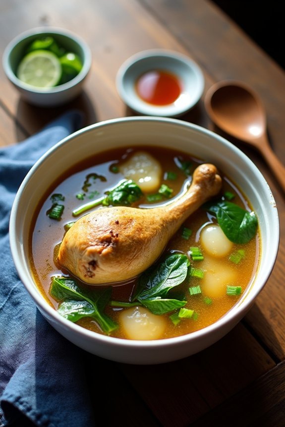 savory filipino chicken soup