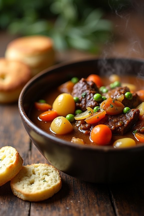 savory slow cooked beef stew