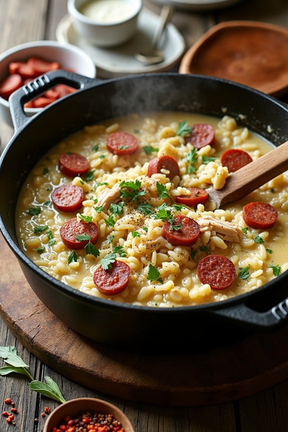 savory southern chicken bog