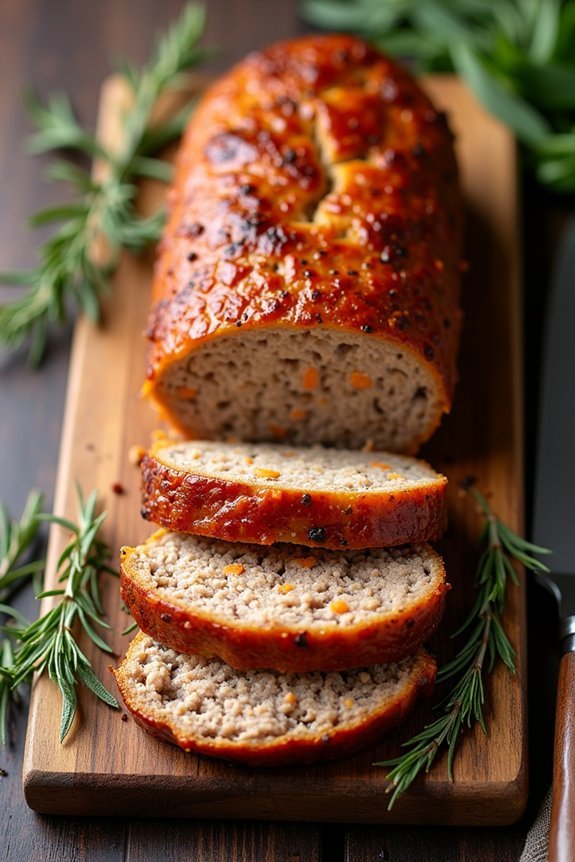 savory turkey meatloaf recipe