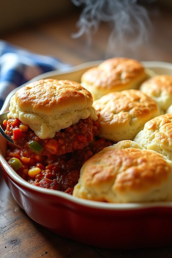 simple sloppy joe casserole