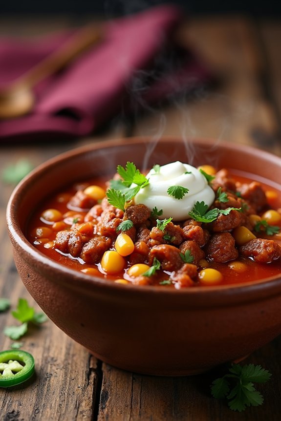 slow cooker chili recipe