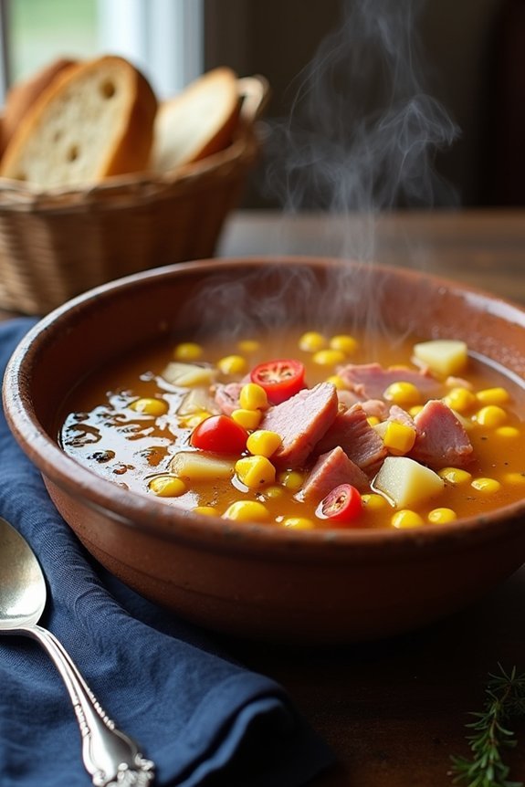 slow cooker ham soup recipe
