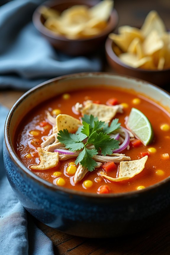 smoky chipotle chicken soup