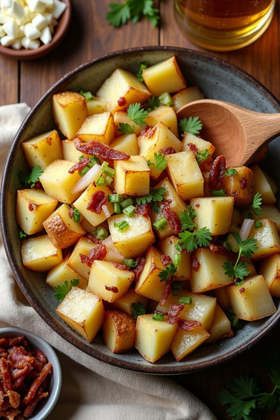 smoky german potato salad