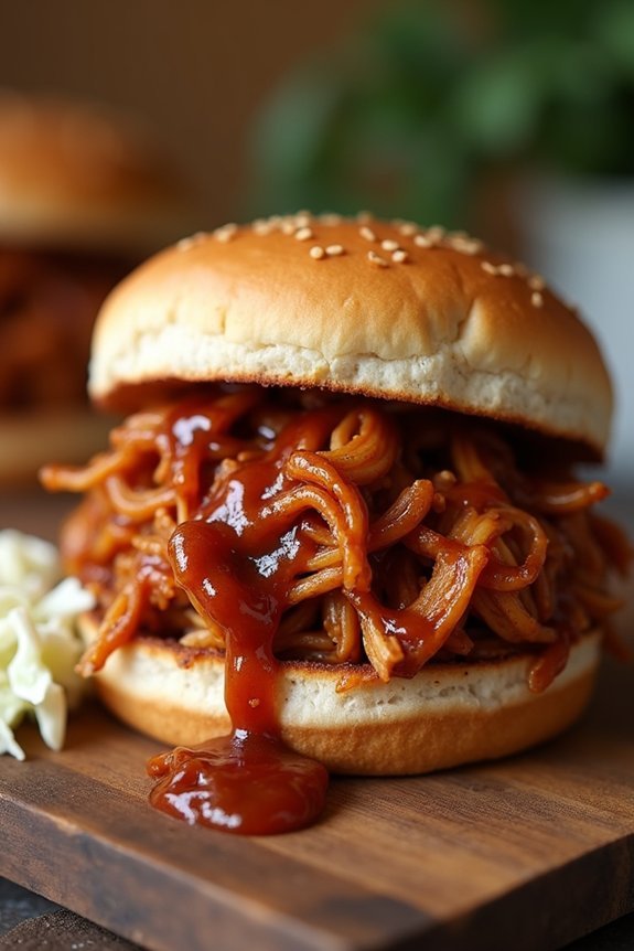 smoky pulled chicken recipe