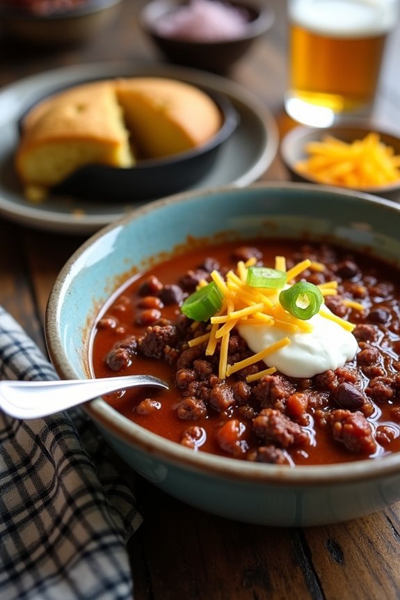 soul warming chili recipe