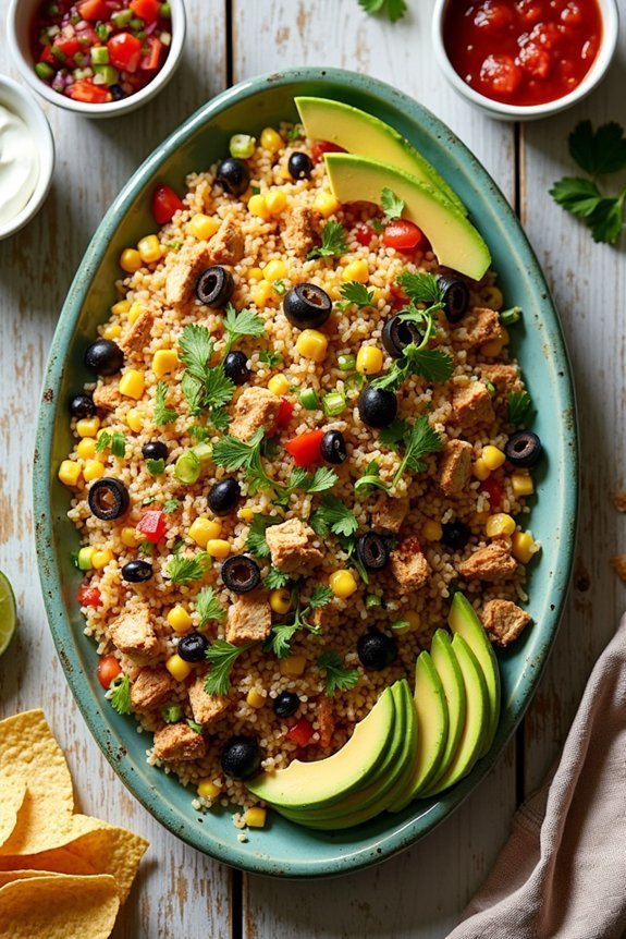 spicy chicken with rice