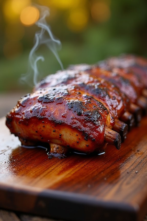 summery smoky barbecue baste