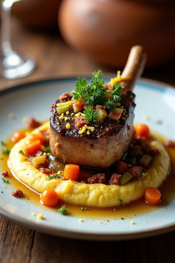 tender braised veal shanks