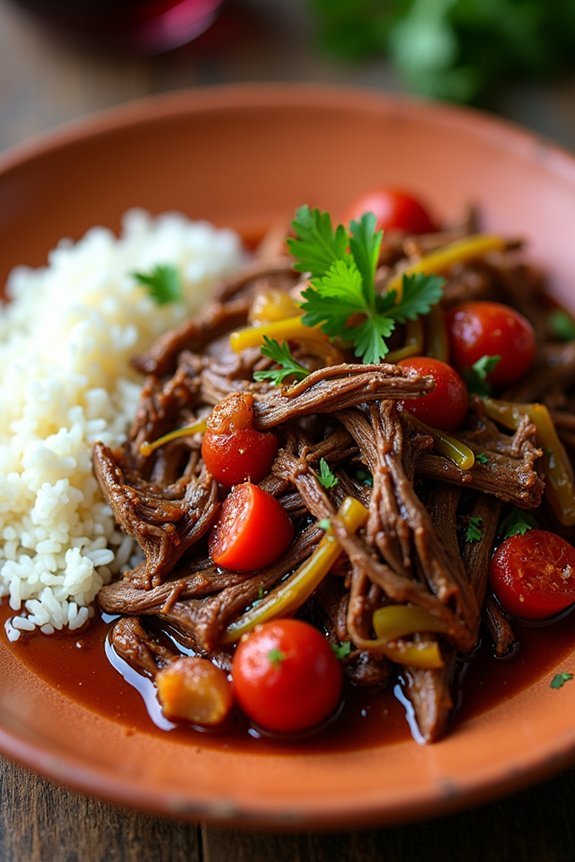 tender flavorful shredded beef