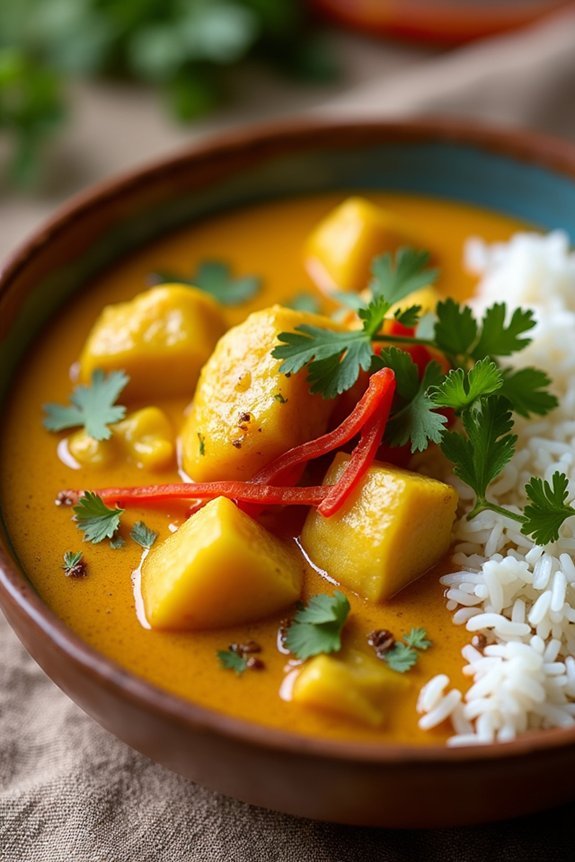 thai chicken karee curry