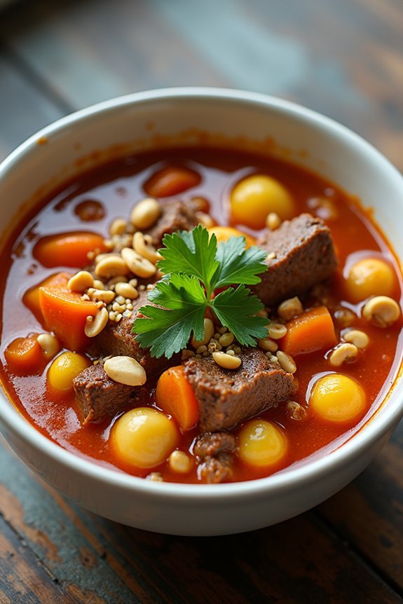 thai red curry beef stew