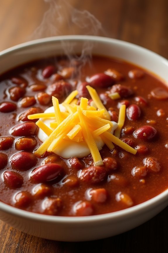 wendy s chili with texture