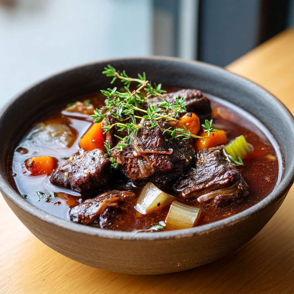 oxtail soup recipe