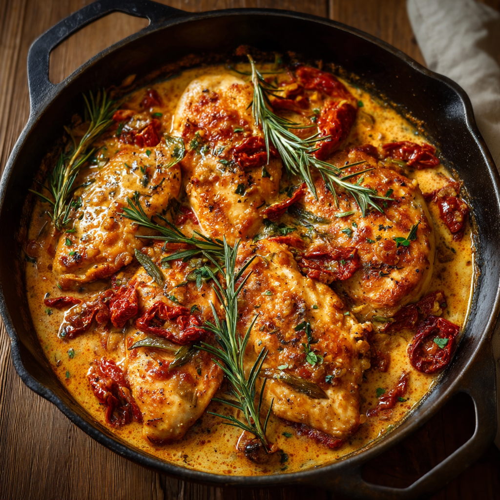 tuscan chicken recipe