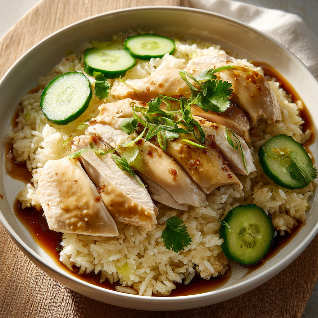 hainanese chicken rice recipe