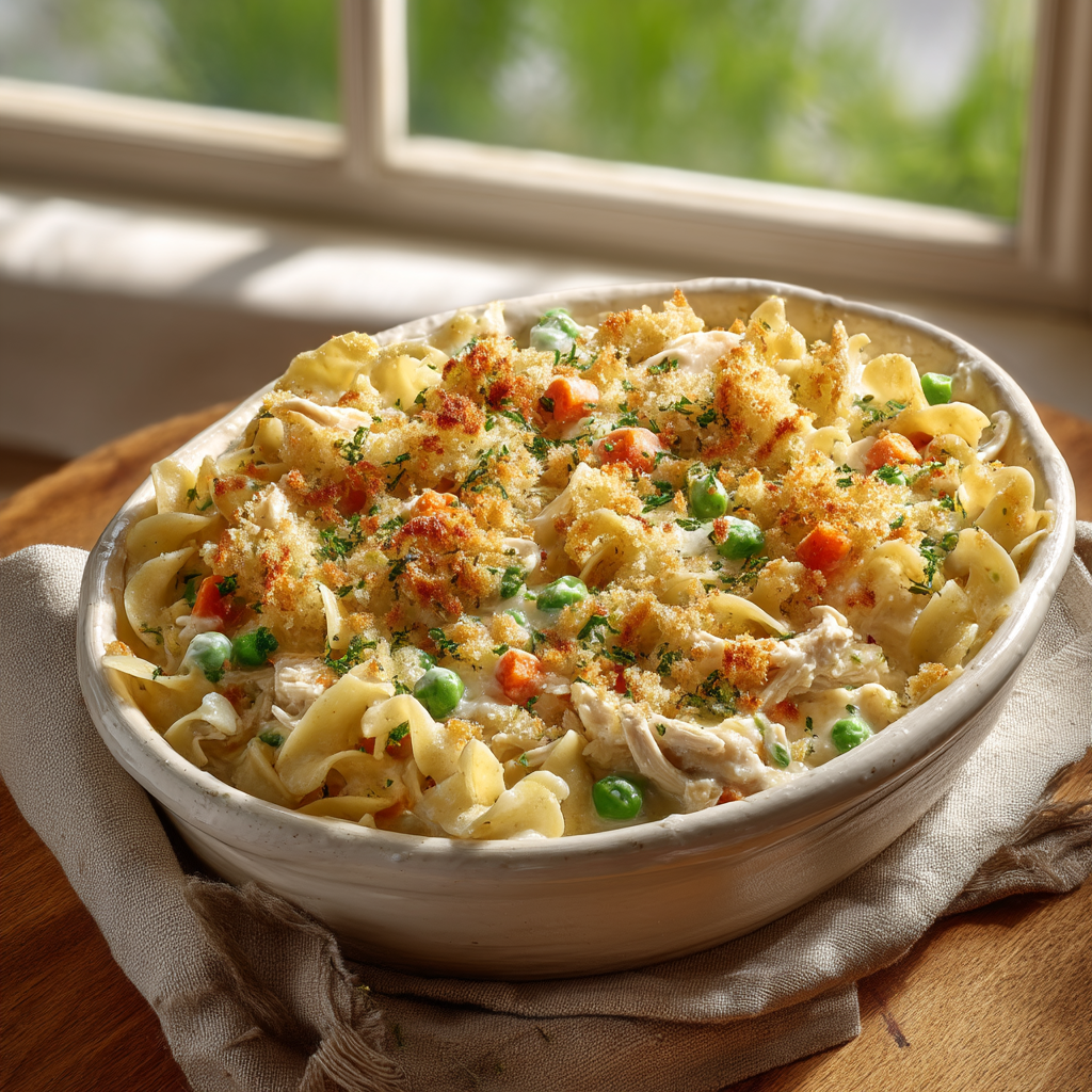 chicken noodle casserole recipe