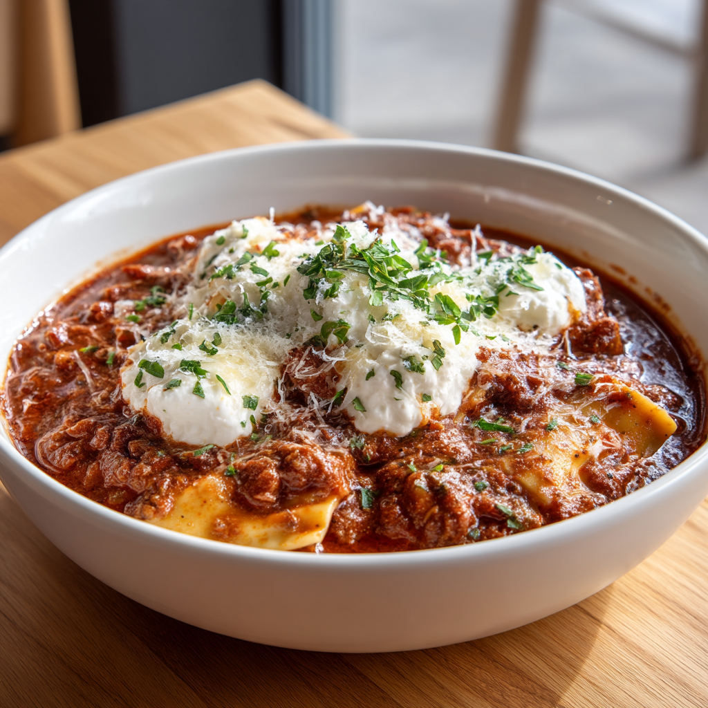 lasagna soup recipe