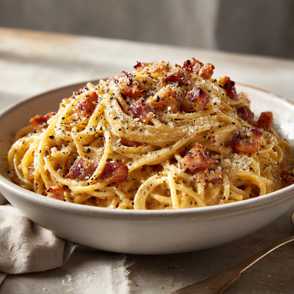spaghetti carbonara recipe