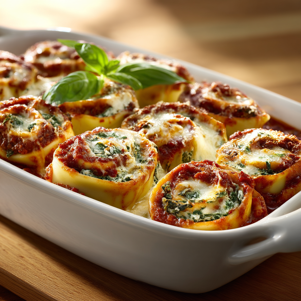 lasagna roll ups recipe