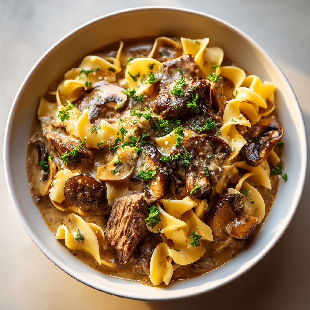 beef stroganoff recipe