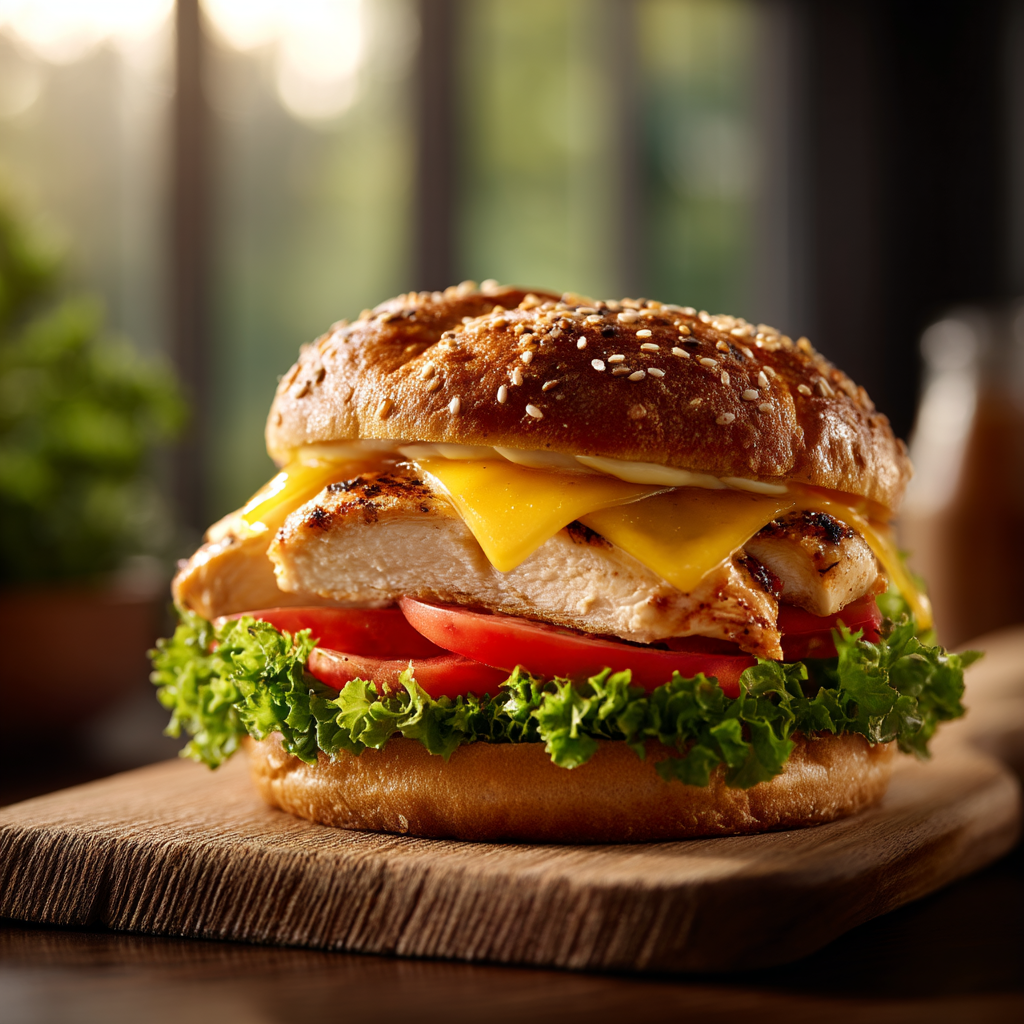 chicken burger recipe