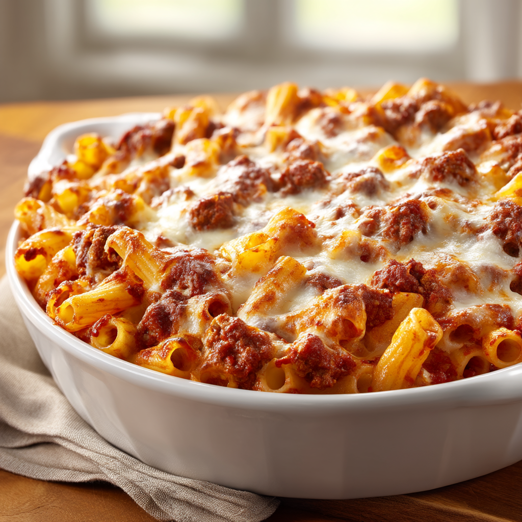 mostaccioli recipe