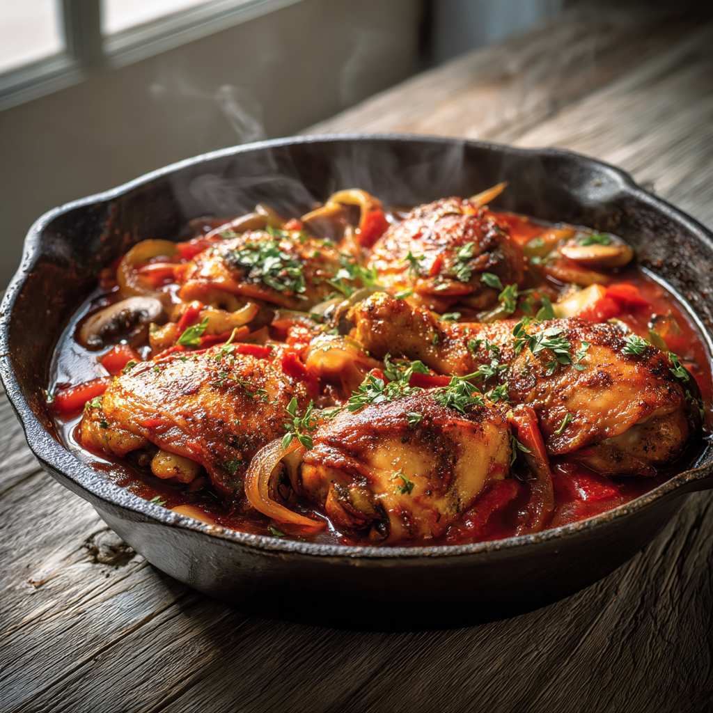 chicken cacciatore recipe