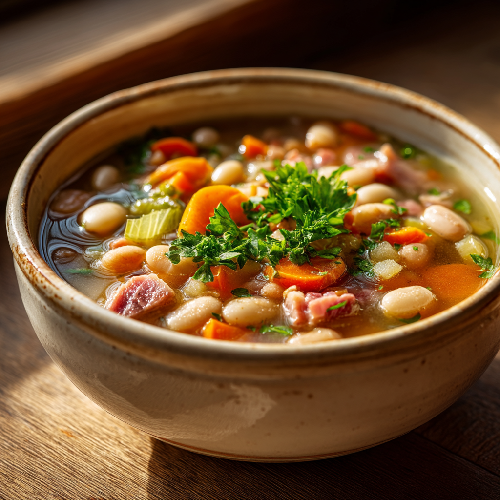 navy bean soup recipe