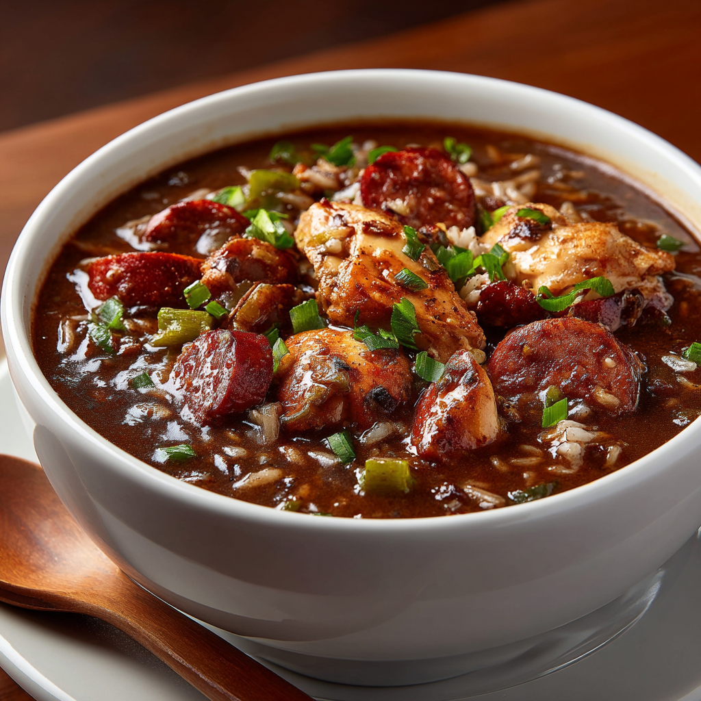 chicken and sausage gumbo recipe