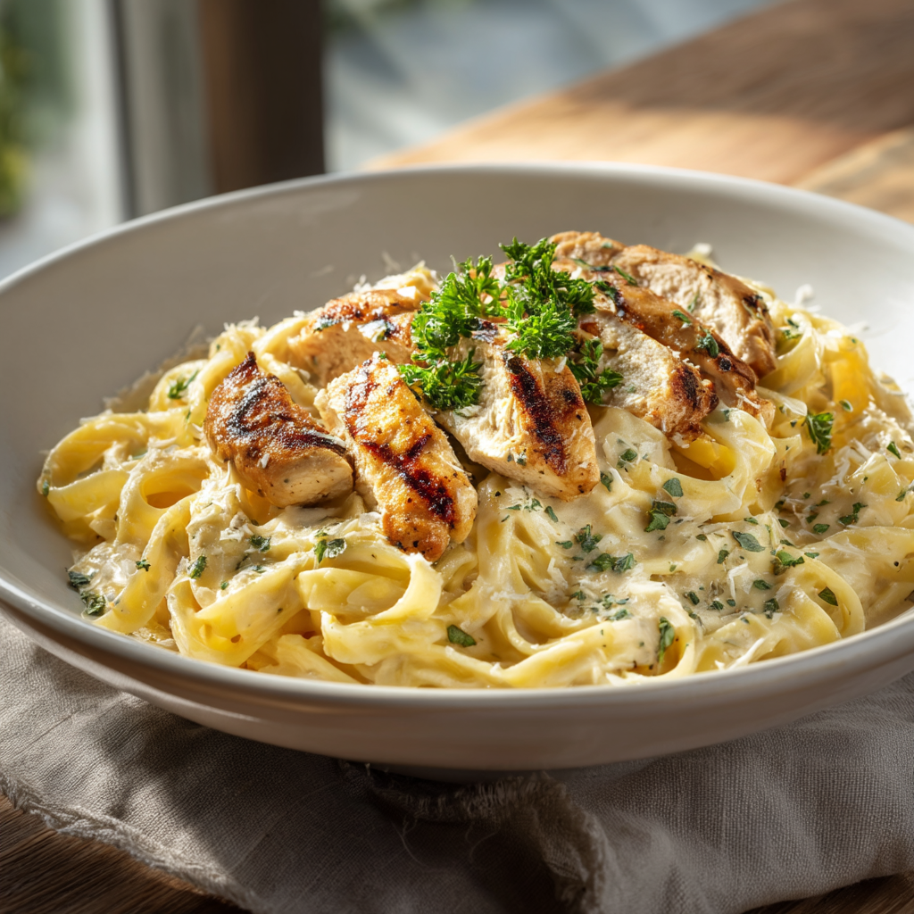 chicken fettuccine alfredo recipe