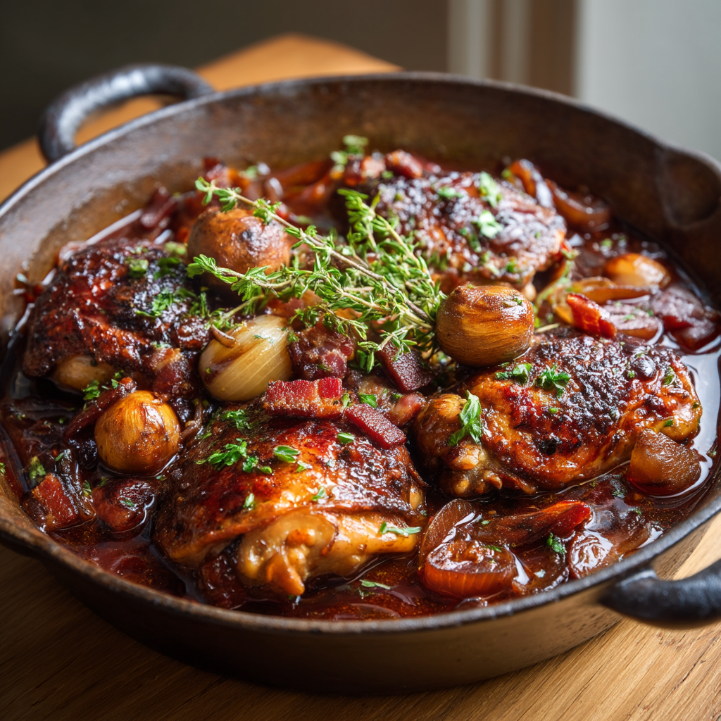 coq au vin recipe