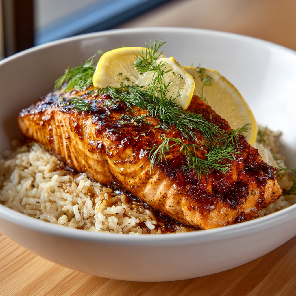 salmon and rice recipe