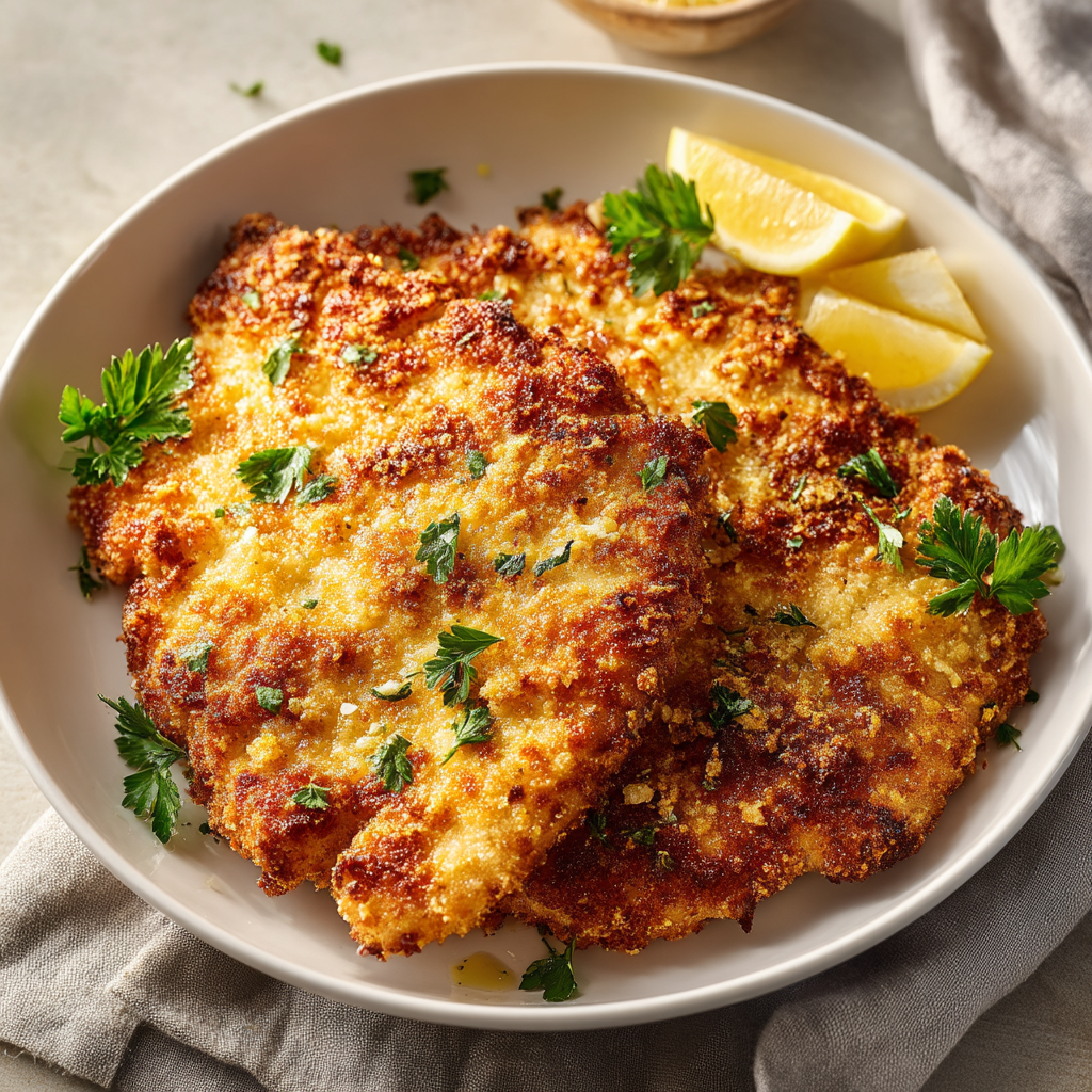 parmesan crusted chicken recipe