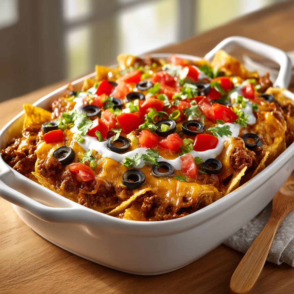 taco casserole recipe
