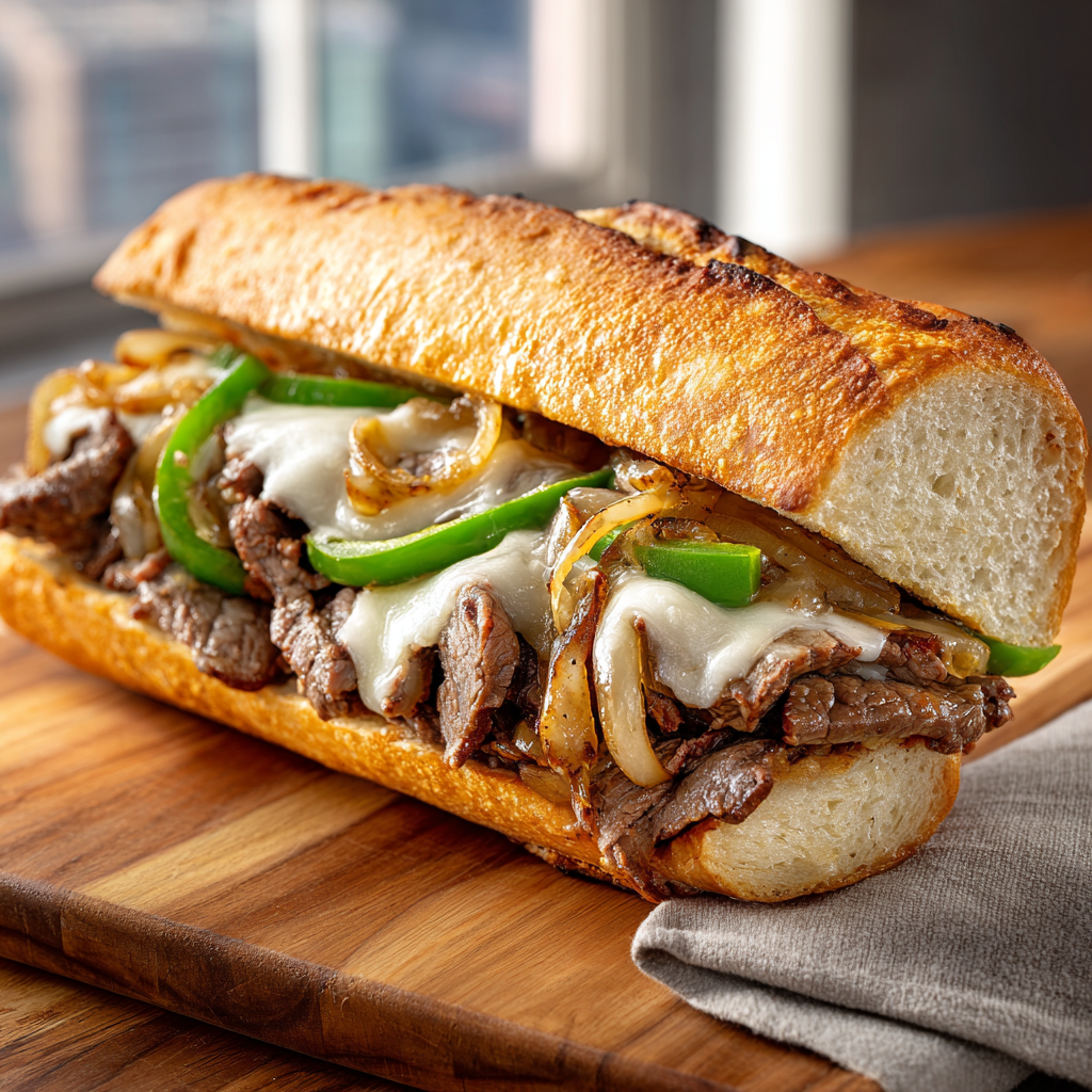 philly cheesesteak recipe